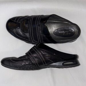 Cole Haan Men’s Black Leather Slip-On Loafers